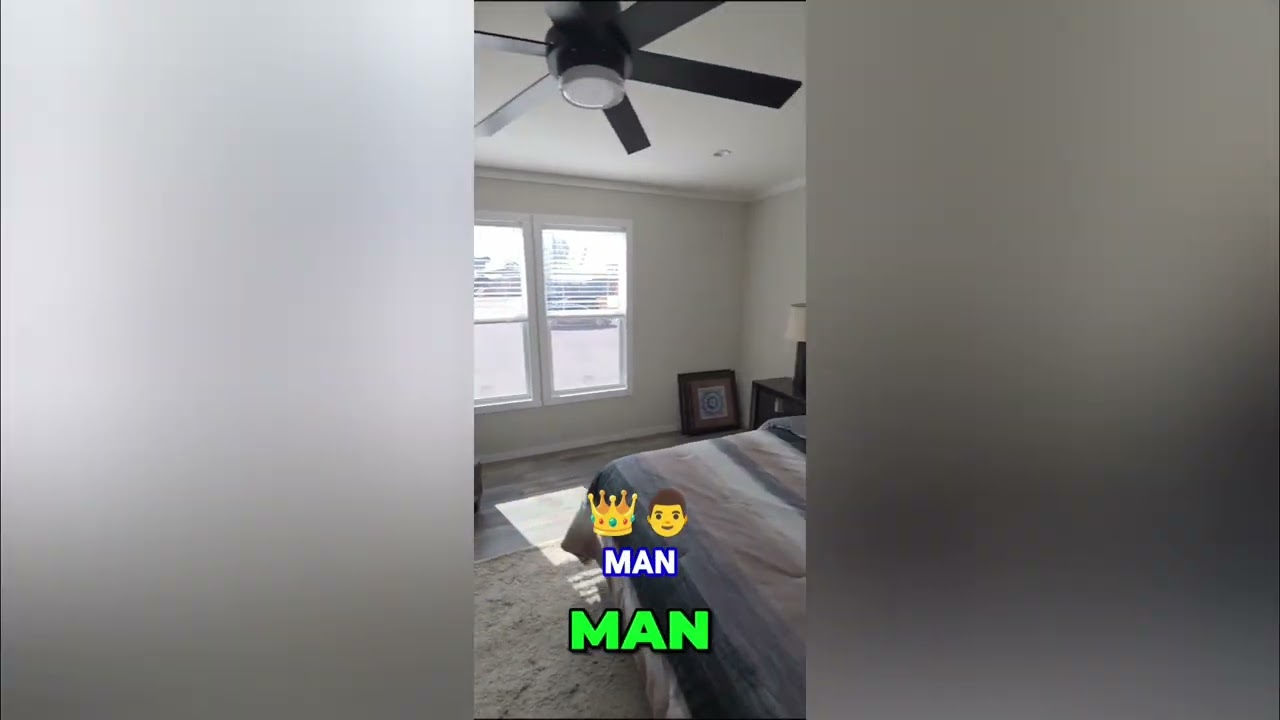 Master Bedroom Tour: Luxurious Space & HUGE Shower! #shorts