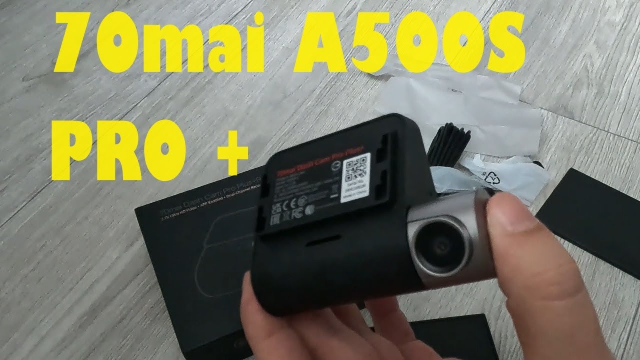 70mai Dash Cam A500S-1 + kamera tylna RC06 - recenzja, omówienie, funkcje, unboxing. PRO +