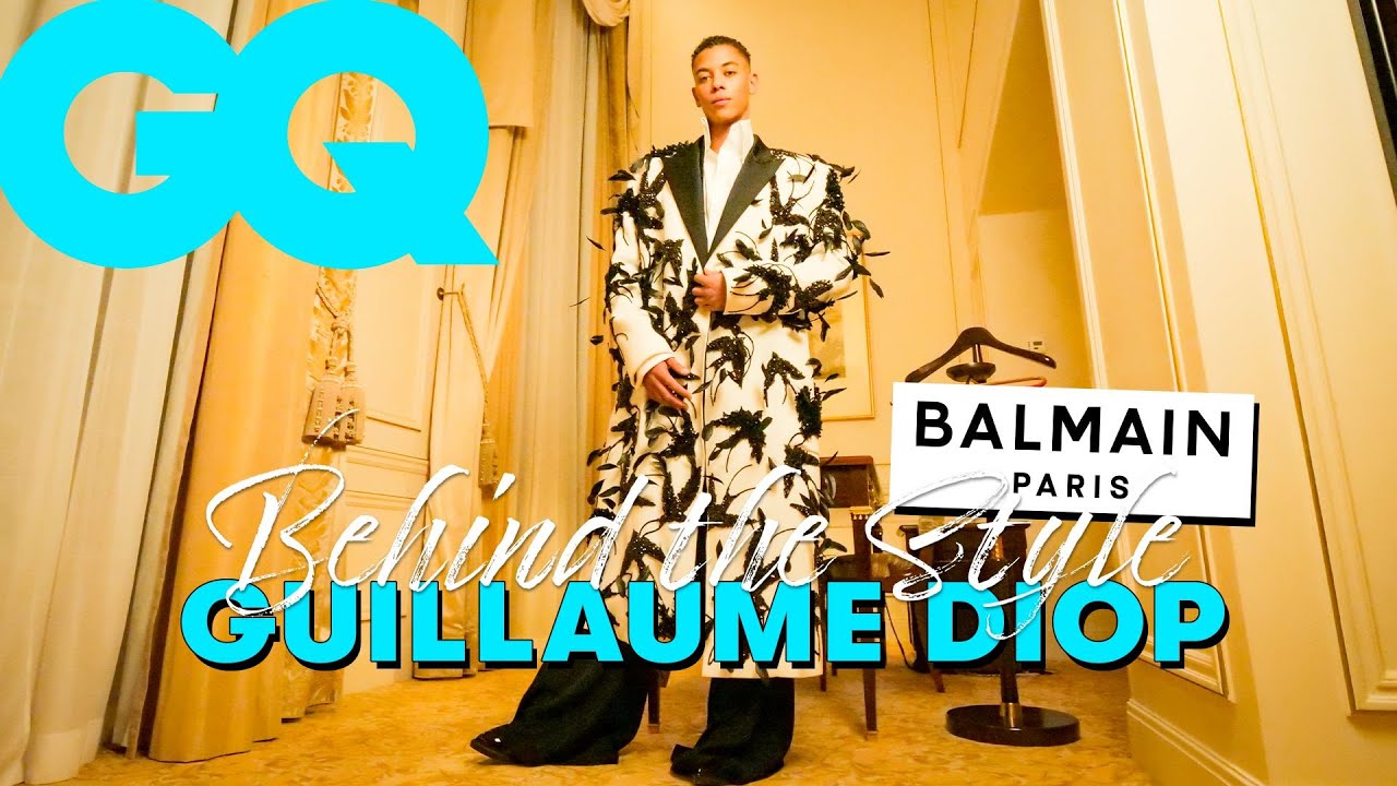 Guillaume Diop, élu danseur de l’année, présente sa tenue Balmain pour les MOTY 2023 | GQ x Balmain