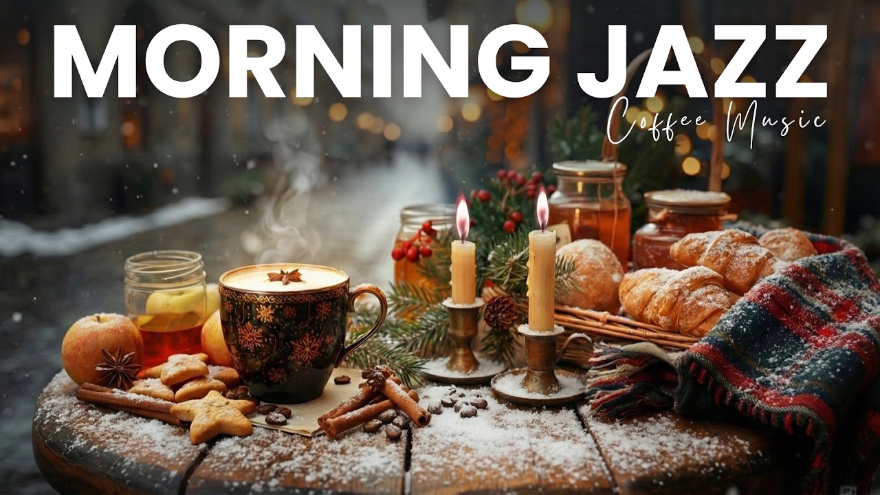 Morning Jazz Music ☕ Cozy Bossa Nova & Elegant Café Music for Calm Focus & Positive Vibes