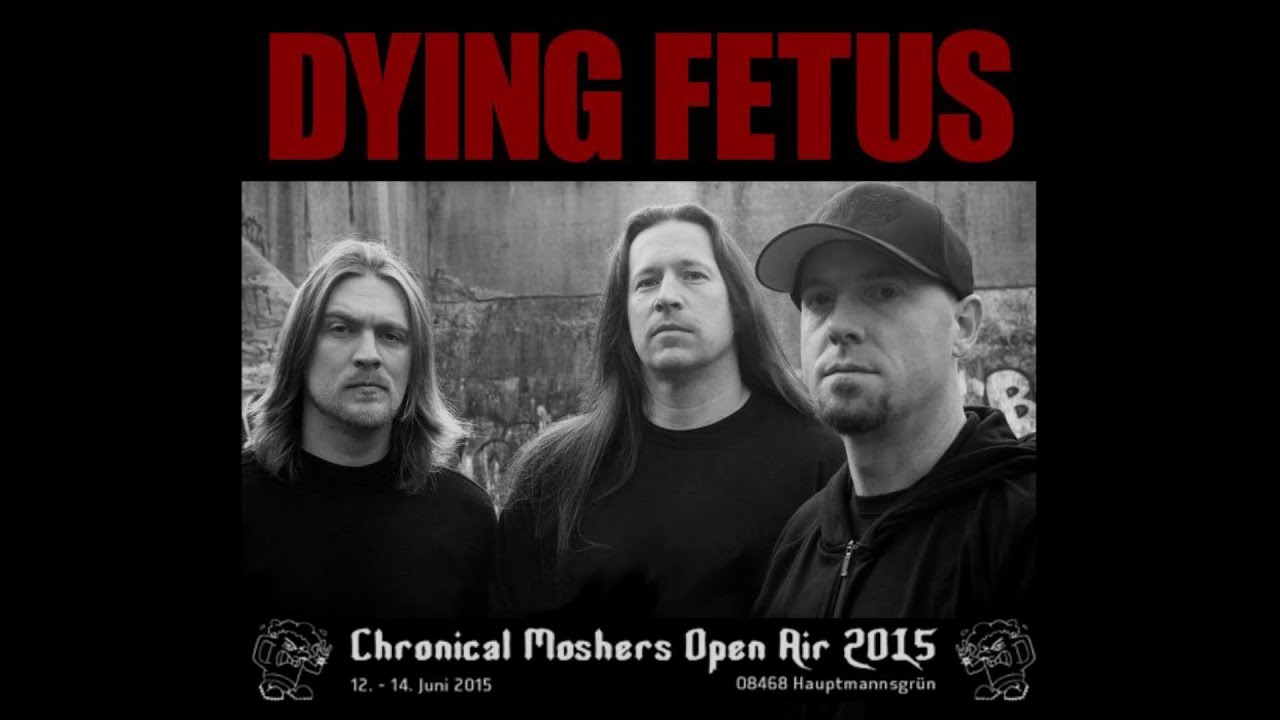 DYING FETUS - Grotesque Impalement  live @ Chronical Moshers Open Air 2015