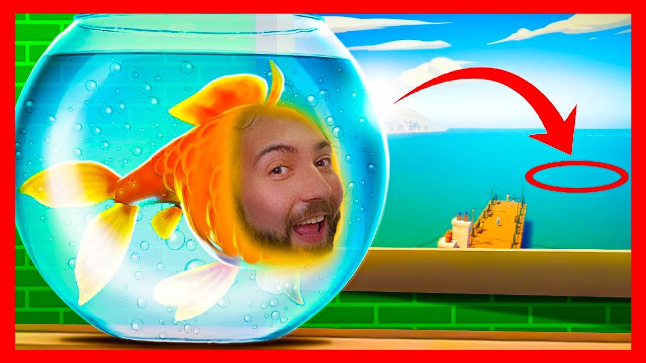 GERÇEK HAYATTA BALIK OLUP KAÇTIK 🐠 I AM A FİSH | HAN KANAL KÜBRA NİSA