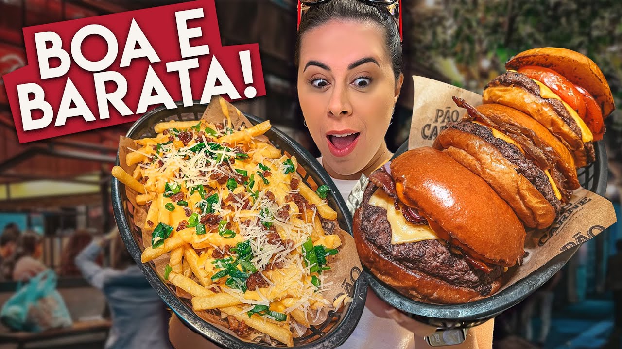 Eleita Hamburgueria Melhor e Mais Barata de São Paulo | Pão Com Carne