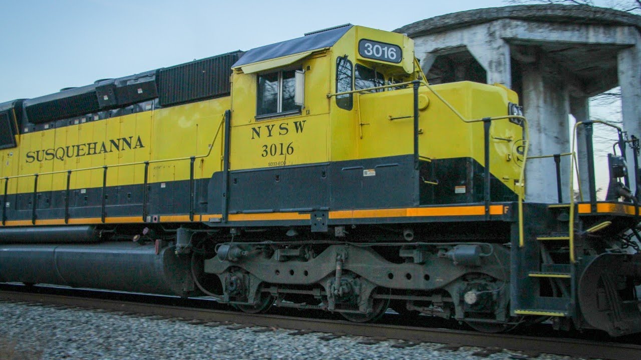 [RF] - Intermodal Detours and Heavy Mainline Action on the New York, Susquehanna & Western Railroad