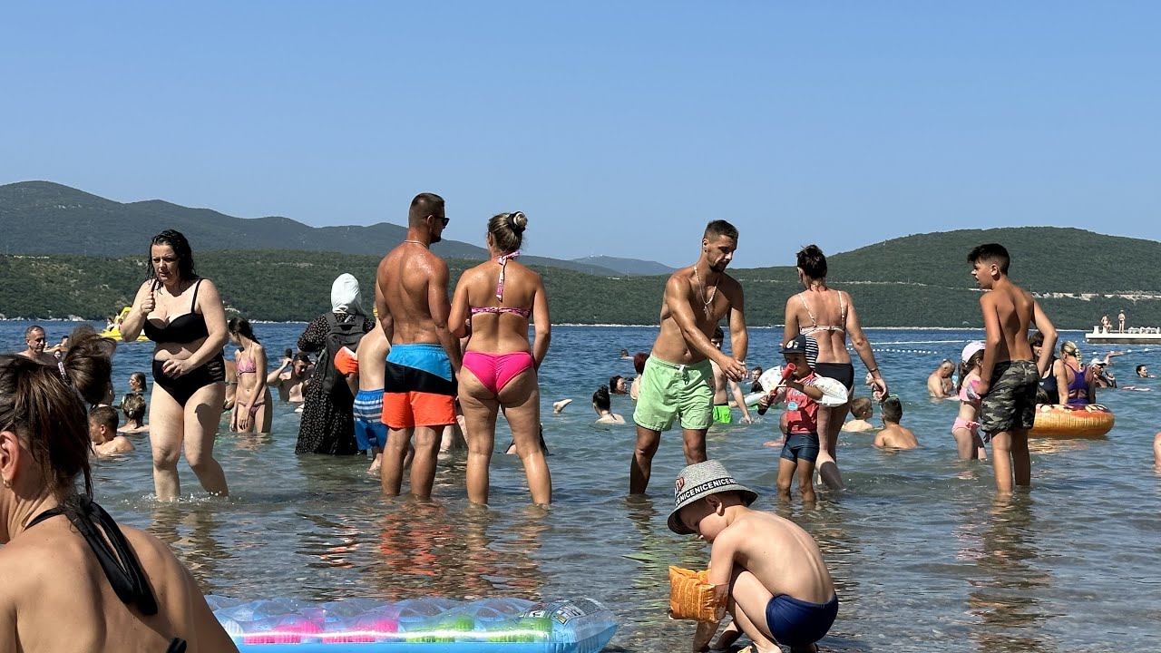 Plaza Sunce Neum u jutarnjim satima 23.07.2023