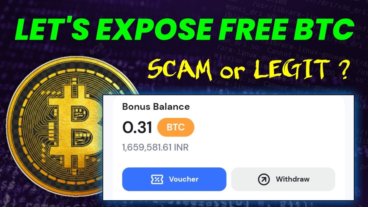 The Truth Behind 'Free' Bitcoin: Scam Exposed! | By Technolex