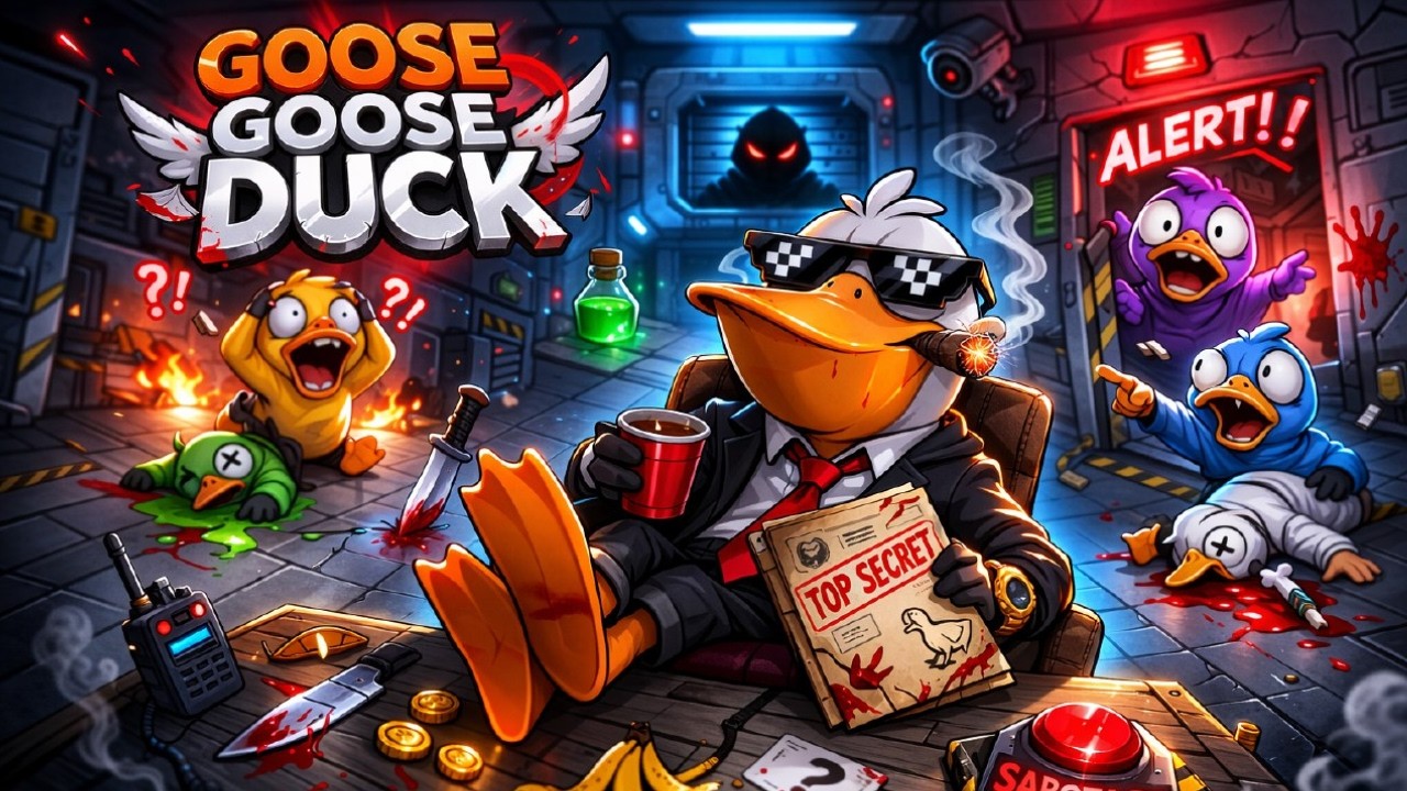 Я был ПЕЛИКАНОМ и всех сожрал 🦤 | Goose Goose Duck