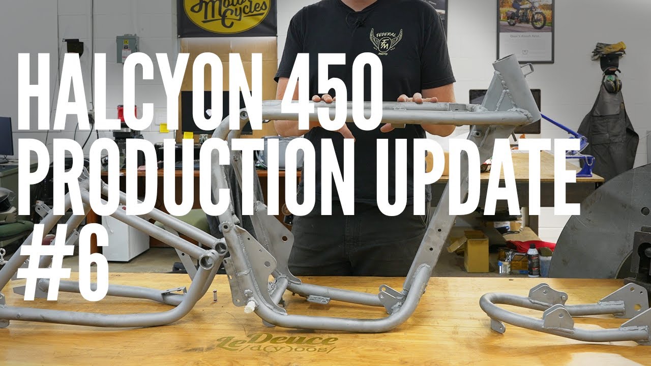 Janus Halcyon 450 motorcycle production update #6