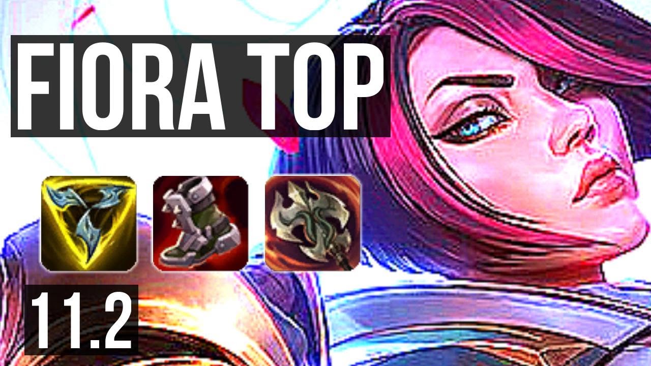 FIORA vs GAREN (TOP) | 2.4M mastery, 6 solo kills, 600+ games | TR Diamond | v11.2