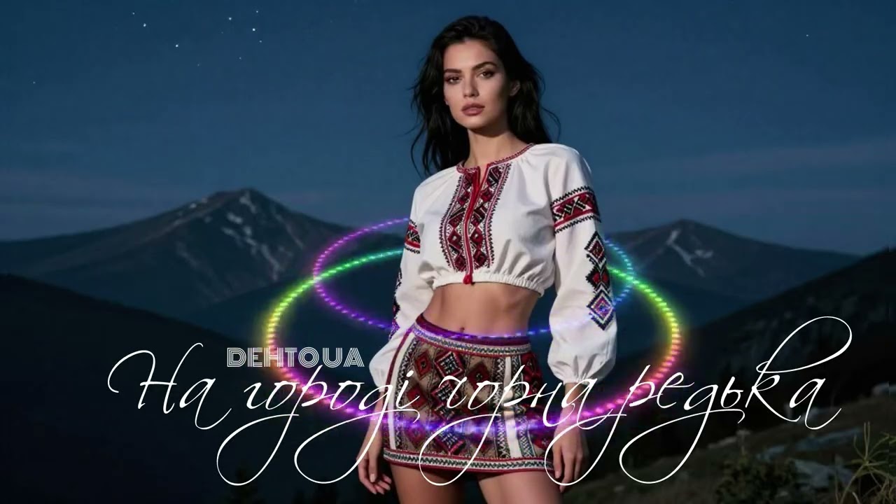 На городі чорна редька | Українська народна пісня 