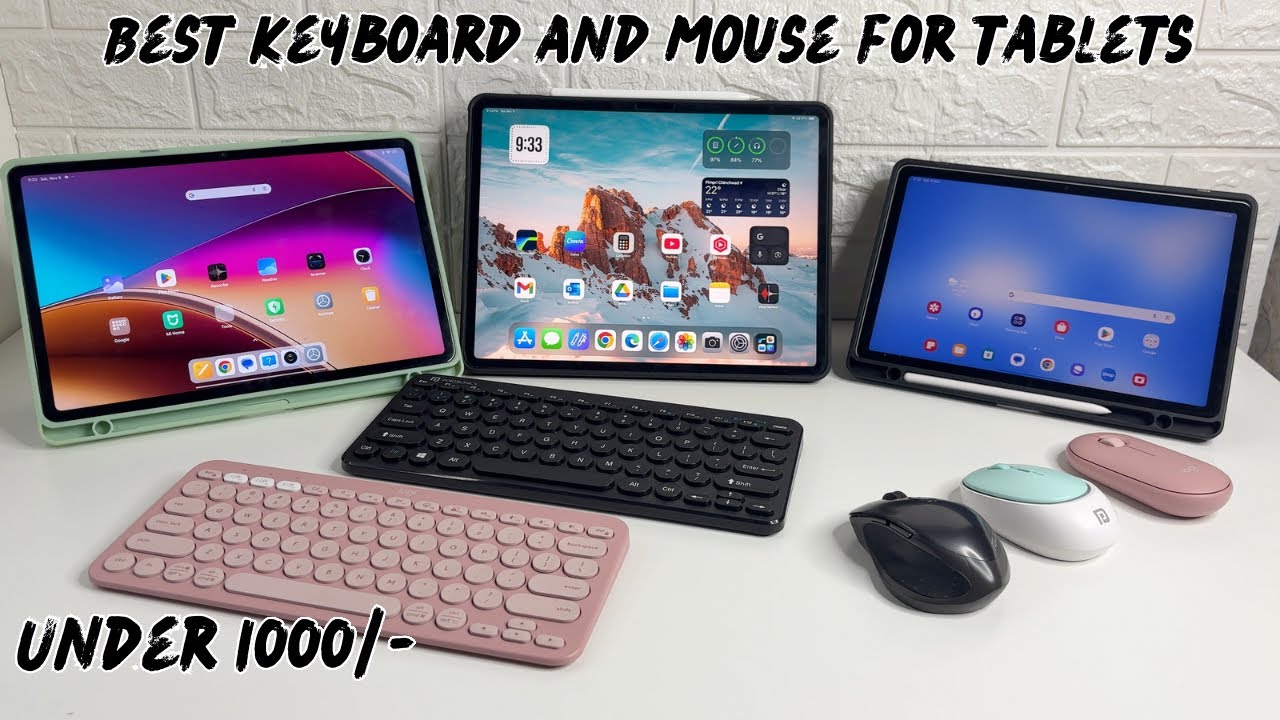 Best Bluetooth Keyboard and Mouse for Tablets | How to Connect - Step by Step Guide