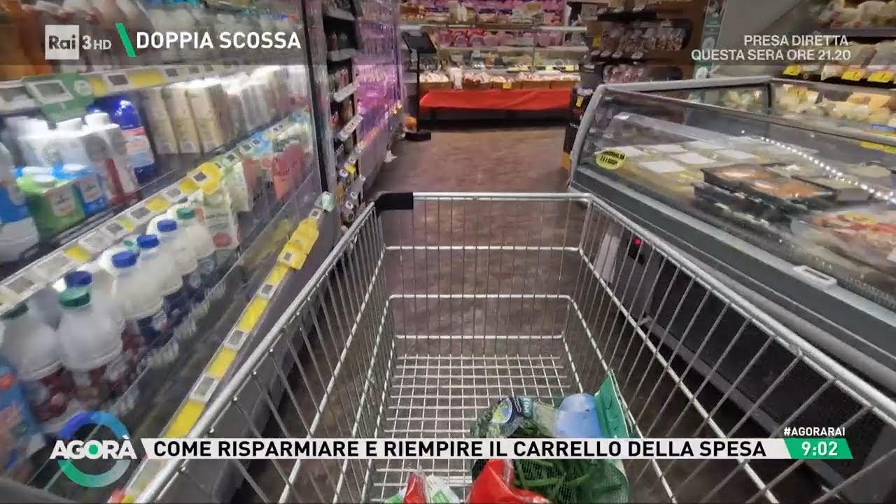 Spesa e risparmio - Agorà 18/09/2023