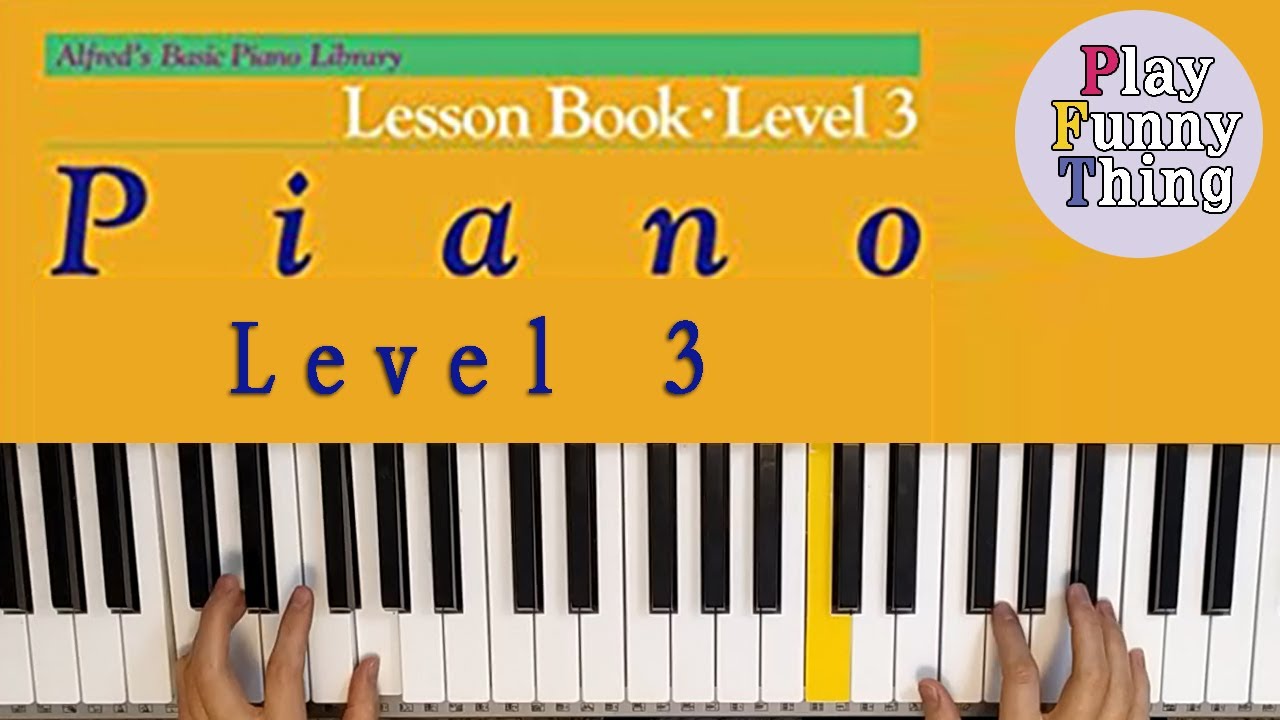 Greensleeves (p.30) - Alfred's Basic Piano Level 3 - Lesson Book