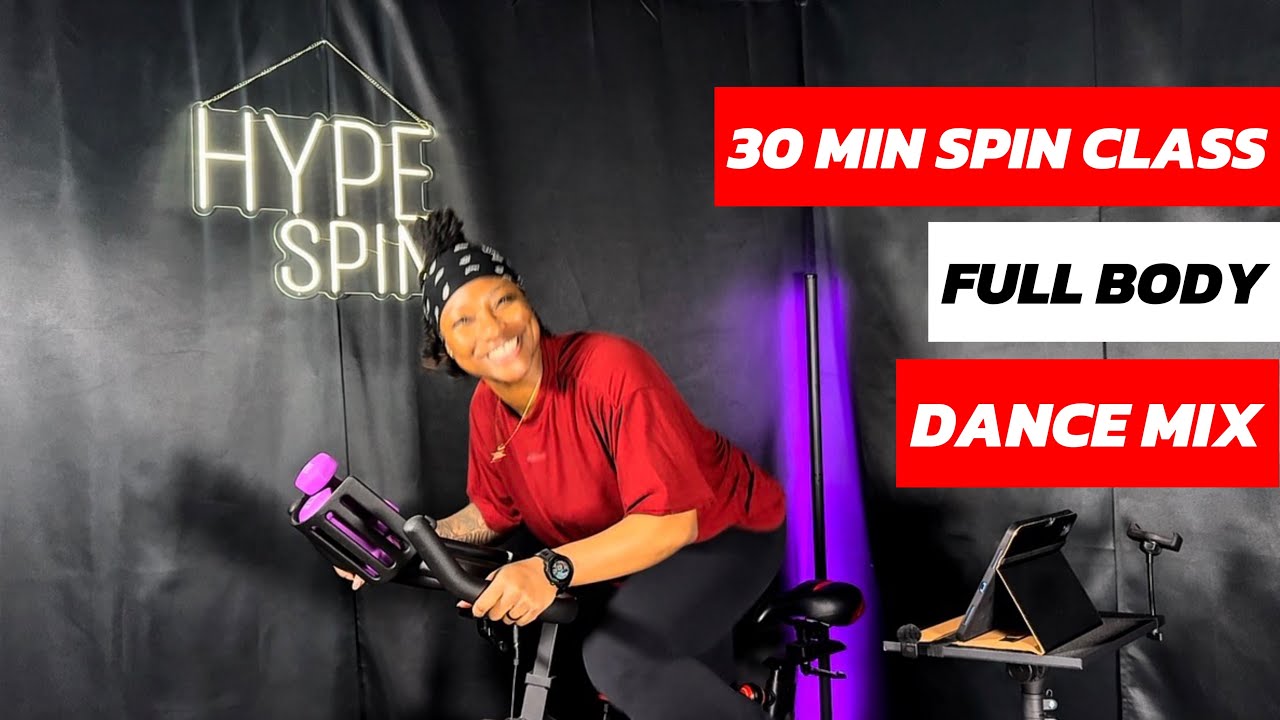 30 Minute Indoor Cycling Workout | Dance Mix Vibes