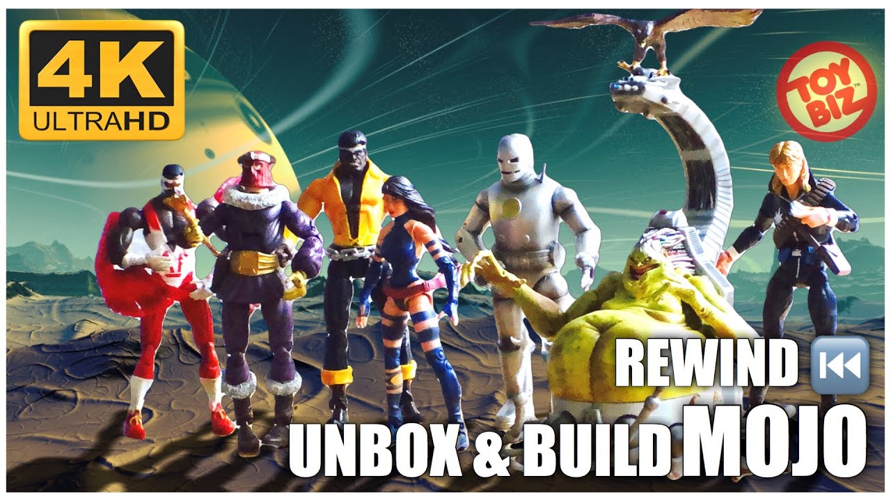 Rewind Review: Toybiz Marvel Legends MOJO Build A Figure Wave UNBOXING