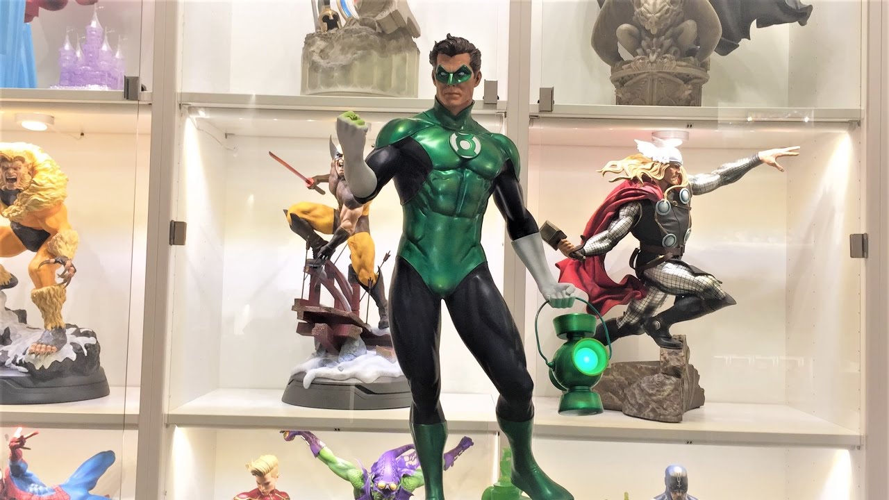 Green Lantern Statue Sideshow Premium Format Unboxing