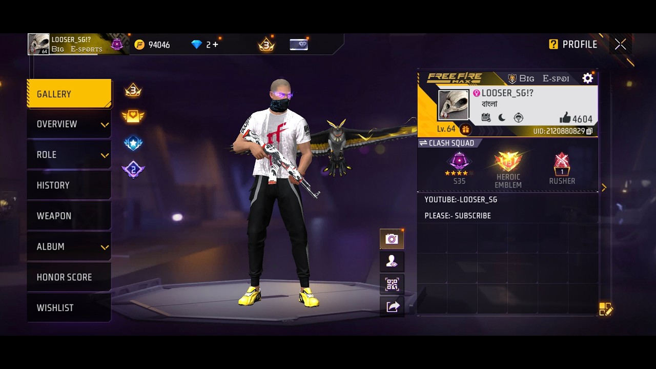 🔴Looser Is Live! i Will play Free Fire With Random Players #freefirelive #shortsfeed #looser