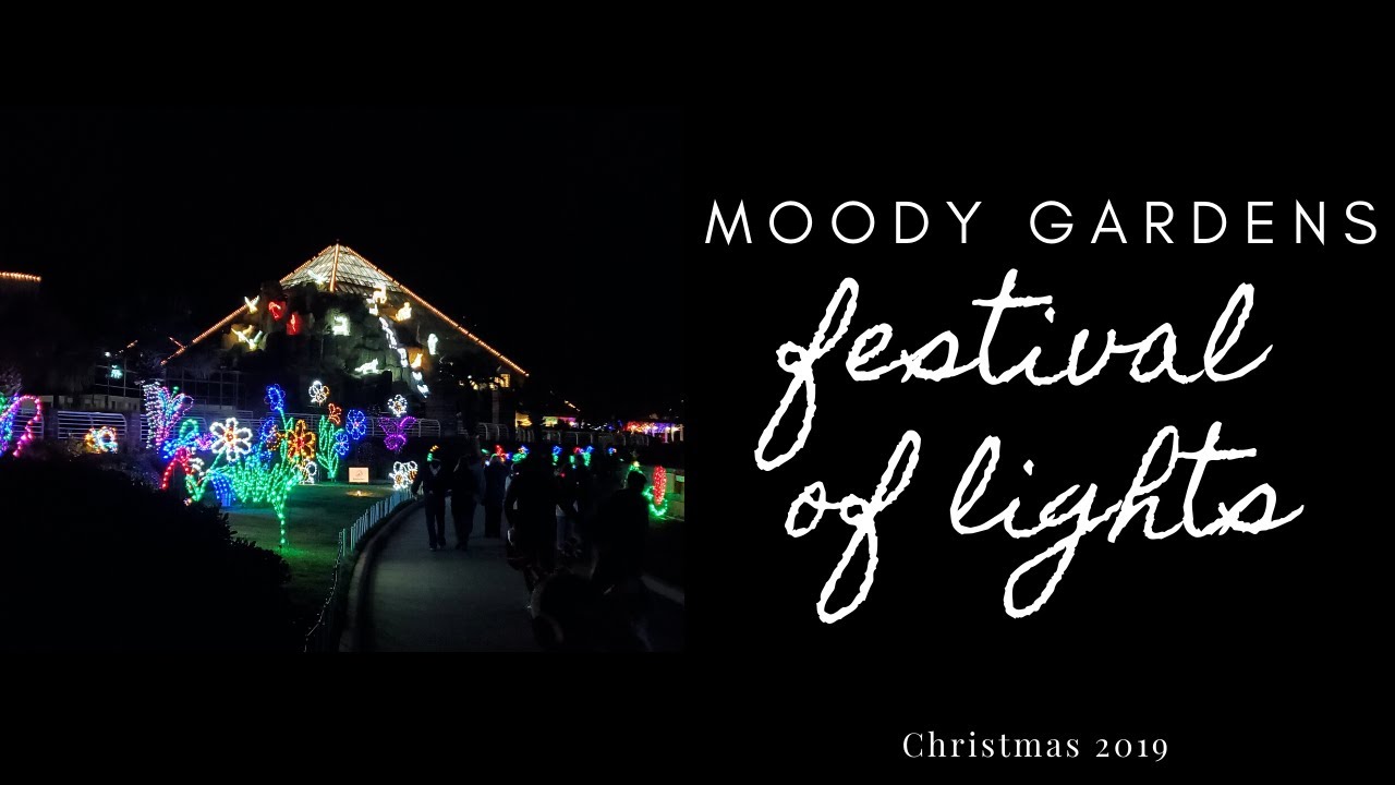 Moody Gardens/Festival of Lights-2019