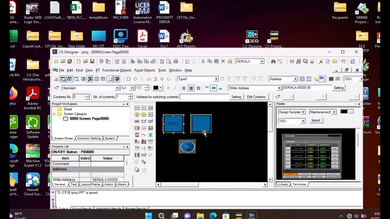 Cara Menghubungkan CX Programmer dengan CX Designer (HMI)