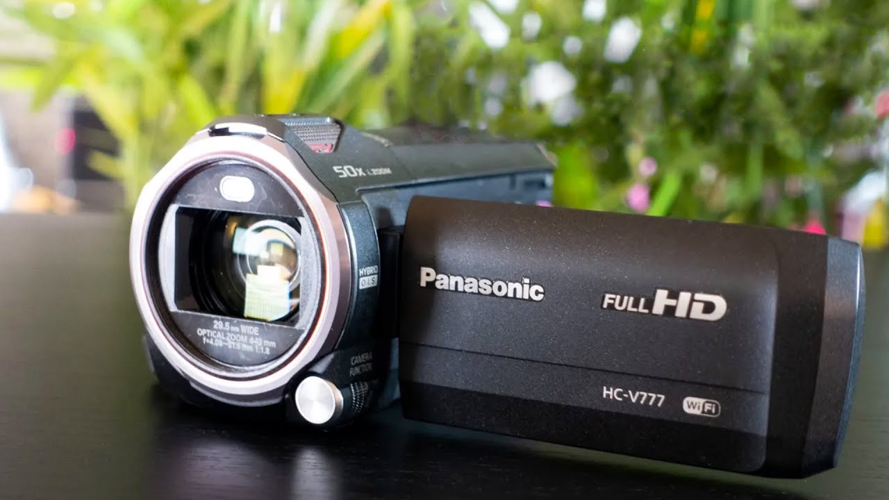Panasonic HC-V777 Full HD Camcorder in 2023? Review Test Deutsch