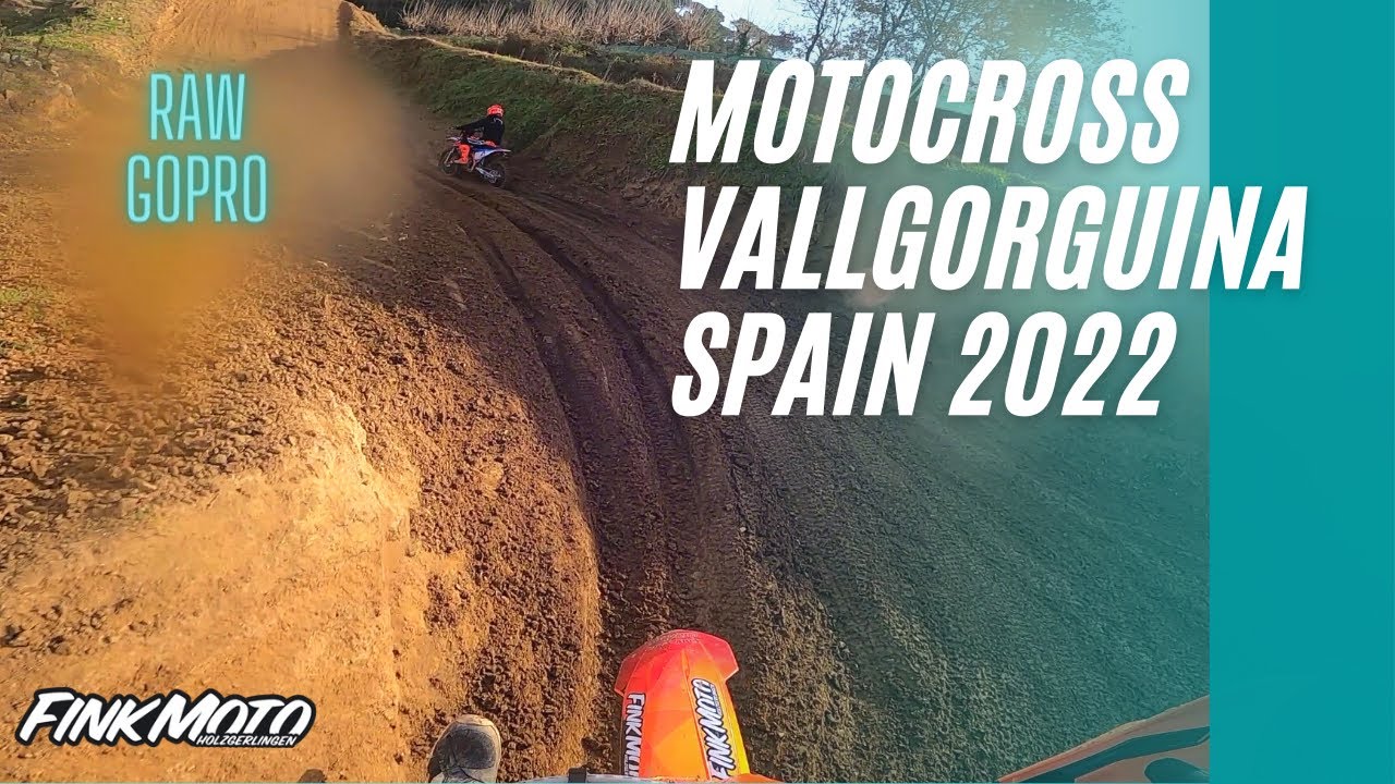 Motocross Vallgorguina Spain Januar 2022 RAW GoPro with KTM EXC 300 TPI