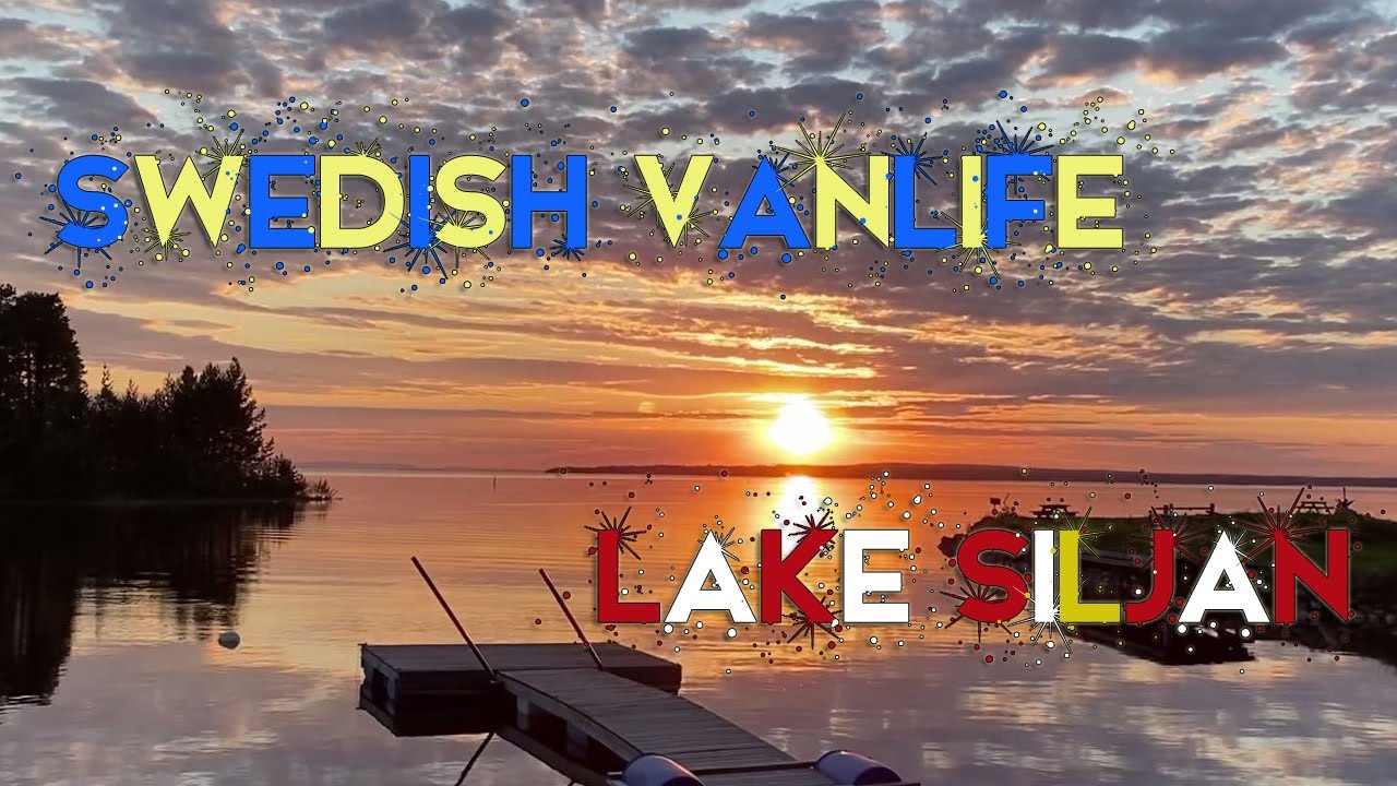 Lake Siljan, Dalarna, SWEDEN - VW Vanlife Camping  VLOG