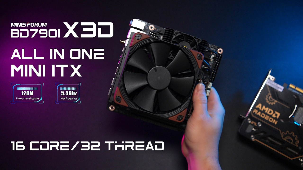 Minisofrum BD790i X3D Packs BIG Performance In a SMALL Package
