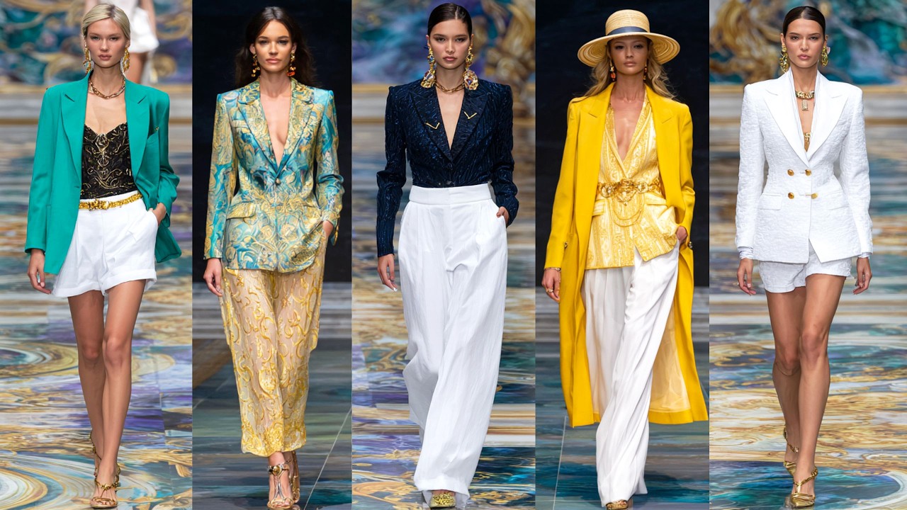 Bold Italian Elegance | Spring Summer 2026 Fashion Lookbook