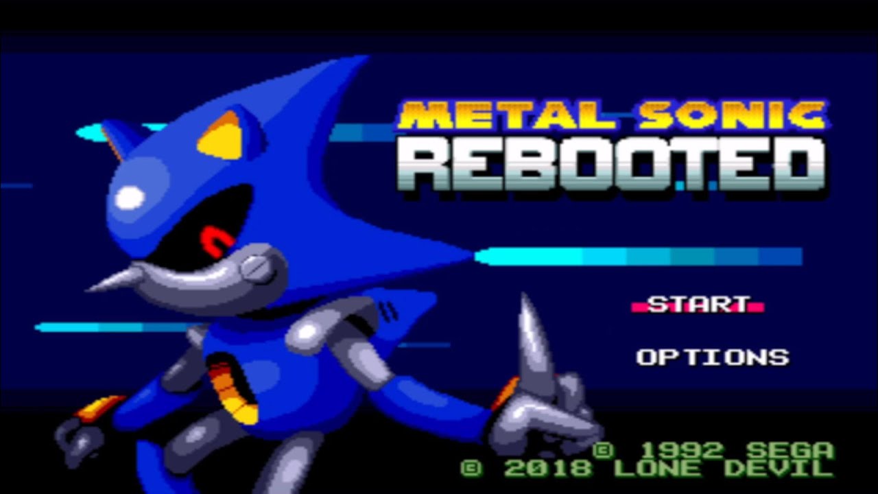 Metal Sonic Rebooted - The Complete Game (All Chaos Emeralds, No Deaths)