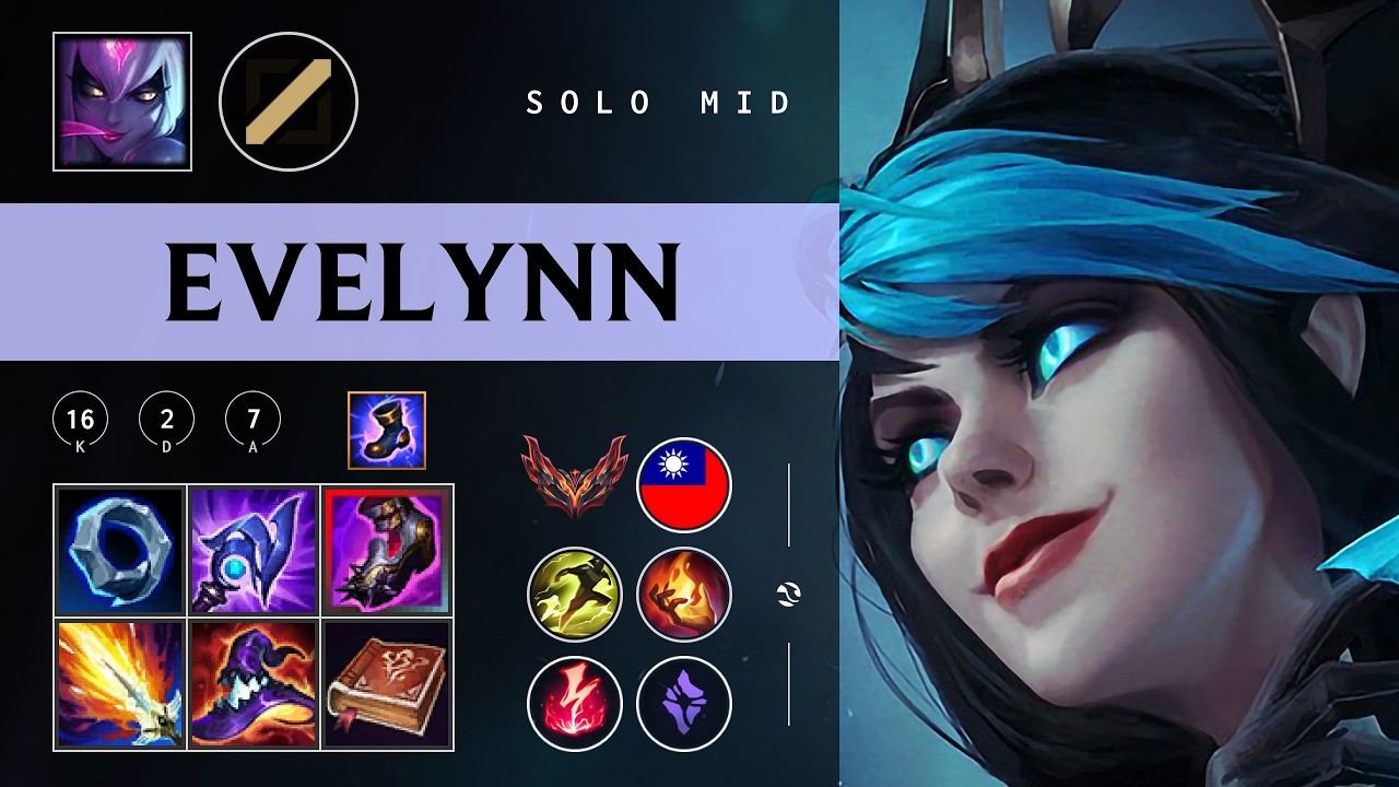 Evelynn Mid vs Riven - TW Grandmaster Patch 26.04