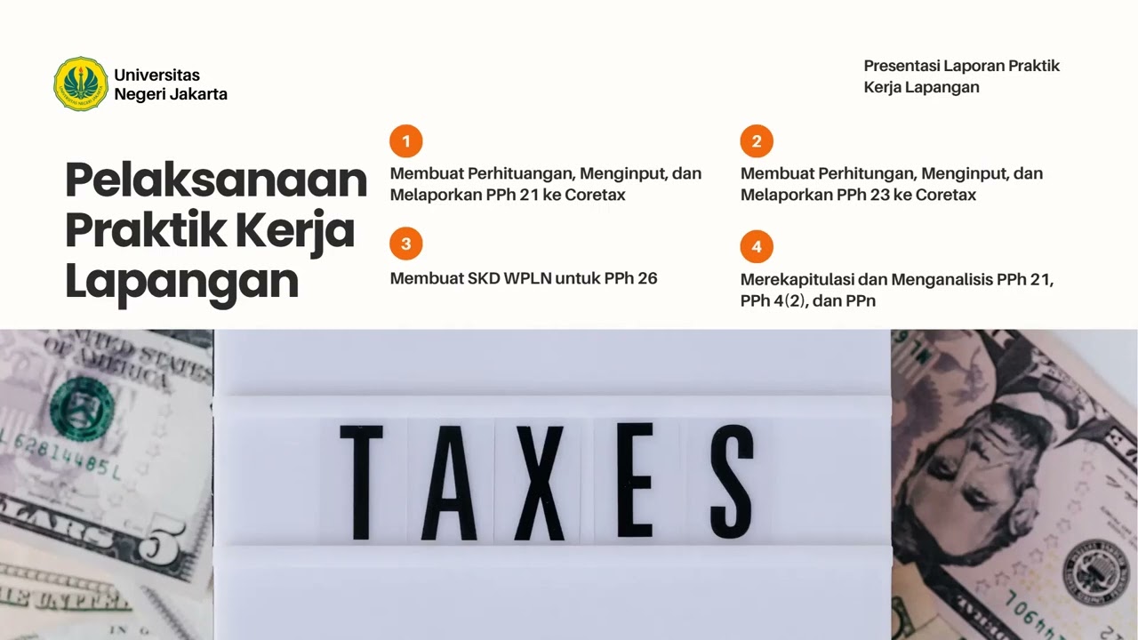 Seminar Laporan Praktik Kerja Lapangan Pada KAP Tanuwijaya - Muhammad Jeasen Allan Budy Kusuma