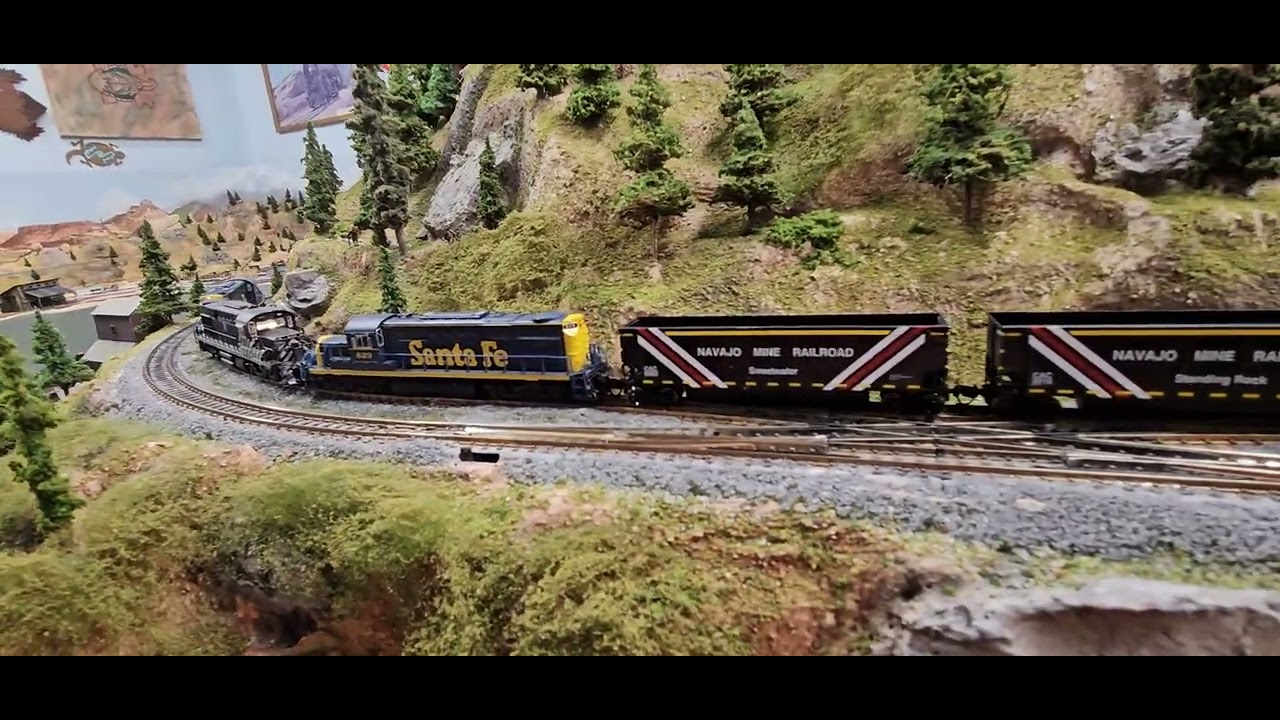 N Scale Albuquerque Carnuel & Tijeras RR 4 Layout Update 104