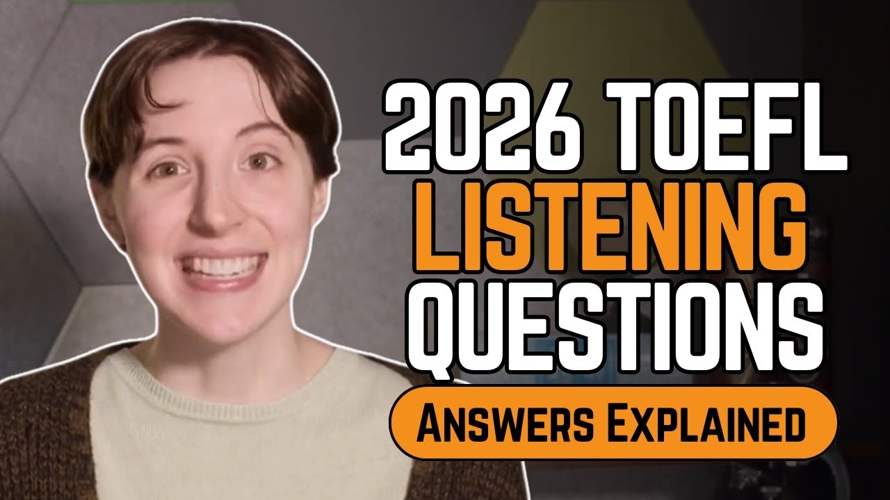 2026 TOEFL&reg; Listening Practice Questions with Answers (New Test Format)