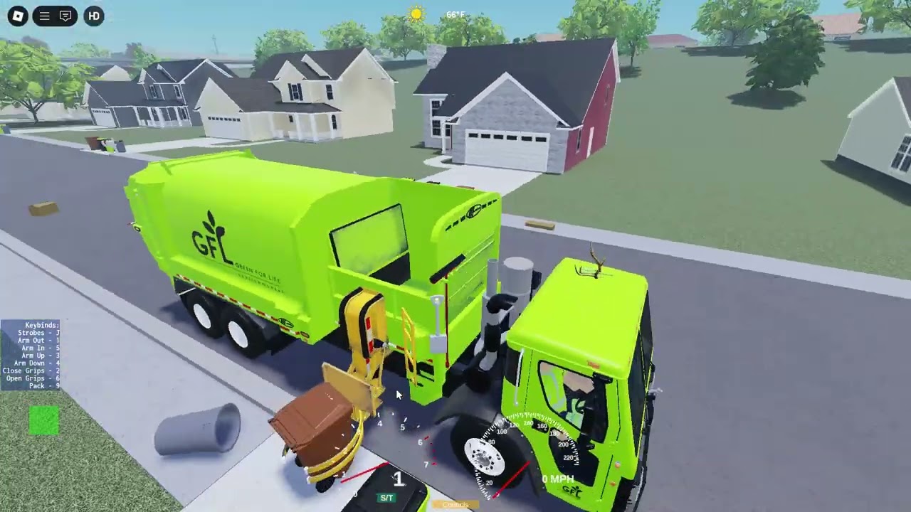 gfl Labrie Autotomizer on yard waste