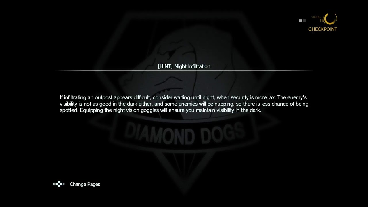 METAL GEAR SOLID V looking for Paz clues
