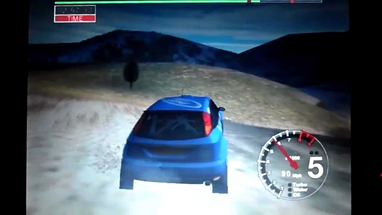 Colin McRae Rally 04 gameplay - Windows 7 - Latitude C640 '02 Laptop