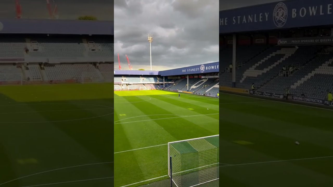 Queens Park Rangers FC (QPR) (splendid 'Loftus Road Stadium')