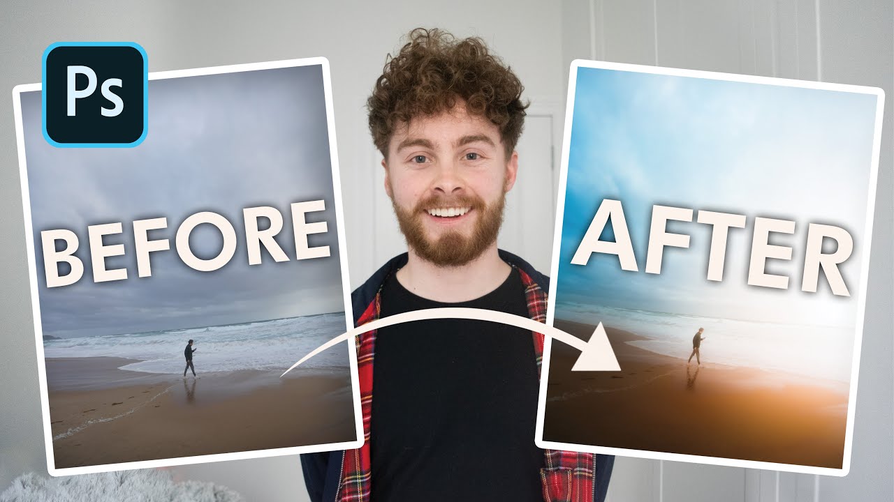 How to edit BEACH PHOTOGRAPHY | Photoshop Walk-through Tutorial