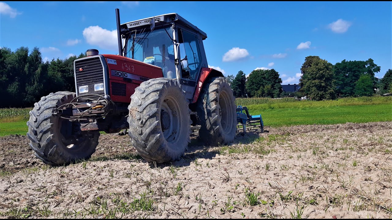 Głęboszowanie ciężkiej ziemi ✔ MF 3080 ✔ Agro-Lift