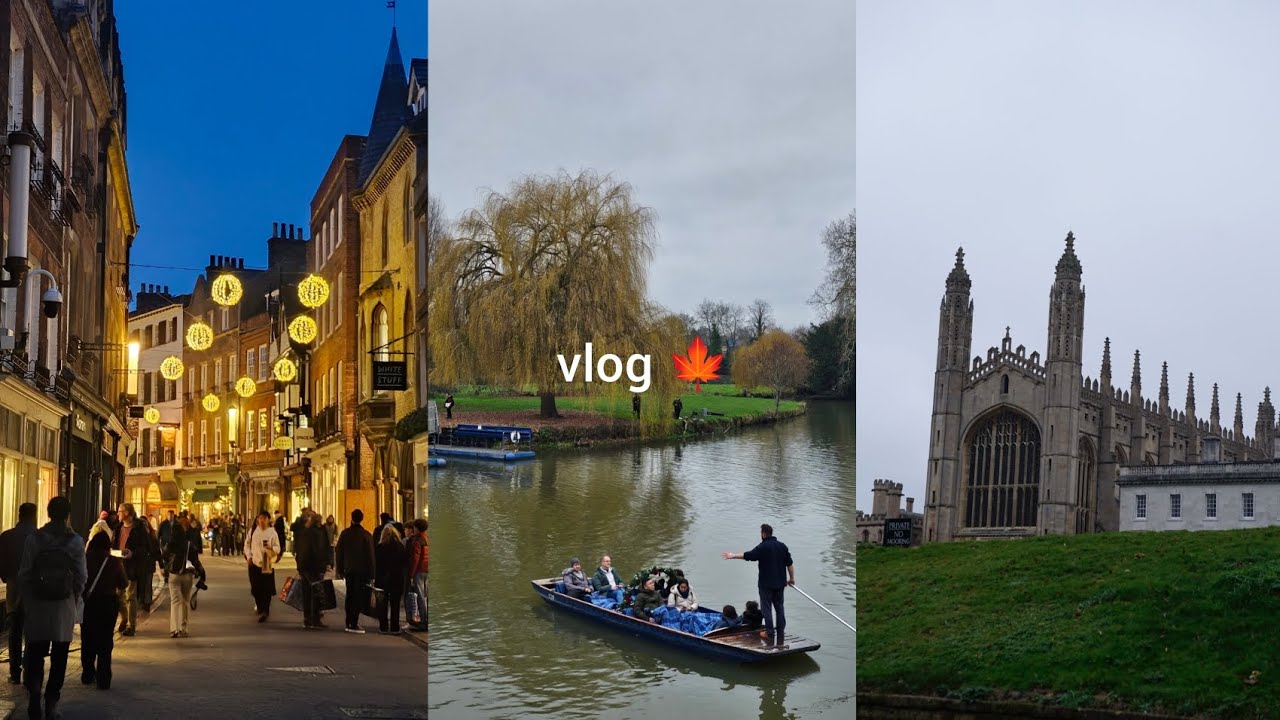 Day trip to cambridge 🏰 | architecture, coffee & wandering 