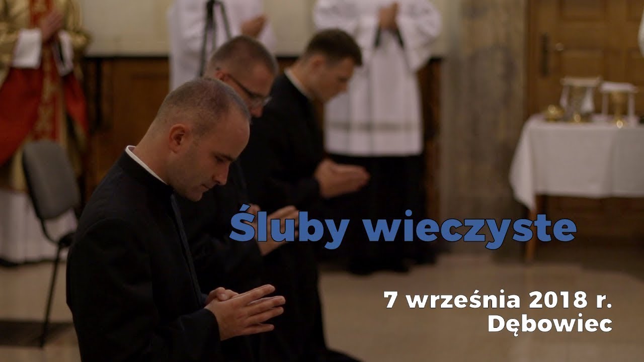 Śluby wieczyste | 7 września 2018