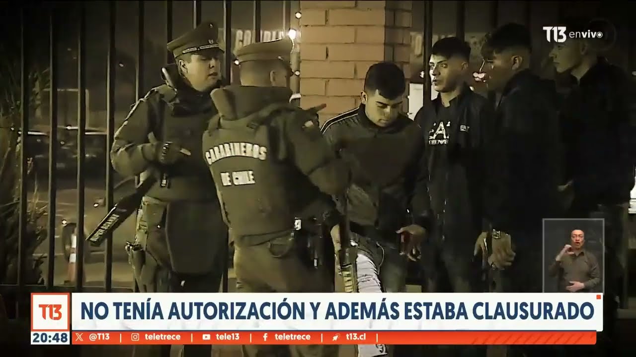 Mortal balacera en local clausurado en Maipú