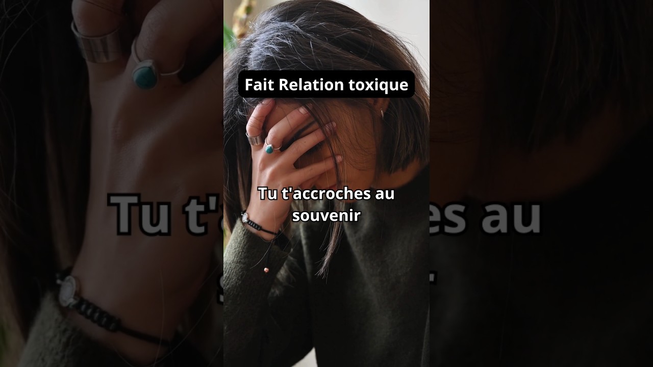 Tu t'accroches au pass&eacute; #amourtoxique #toxiclove #lacherprise