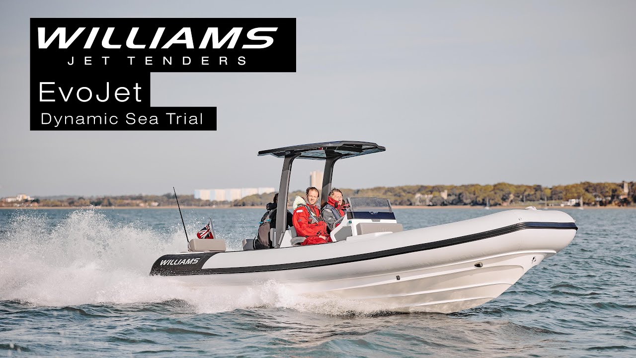 Williams EvoJet Testing - Sea Trial on Southampton Water and The Solent