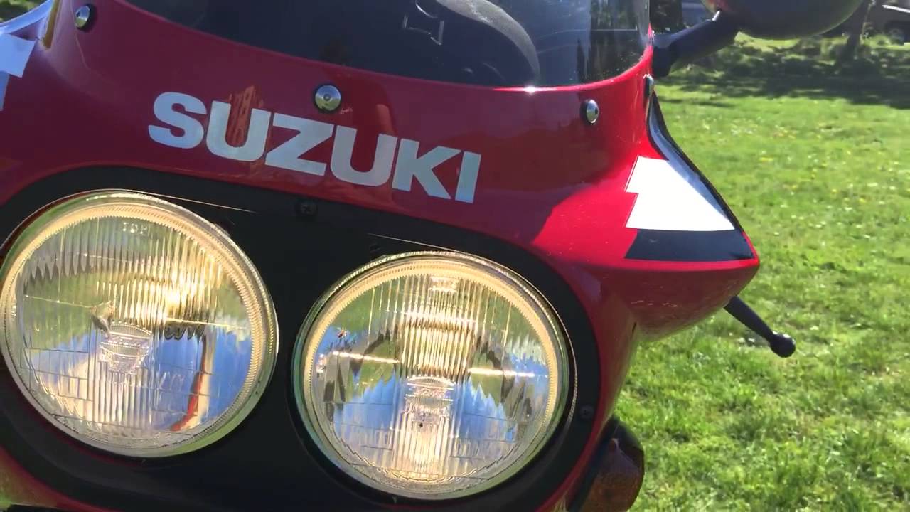 1986 Suzuki GSXR750  Yoshimura race colors