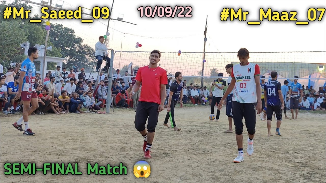 | Azamgarh VS Bamhaur | #mr_saeed_09 & #mr_maaz_07 | All up volleyball tournament Bisham Azamgarh |