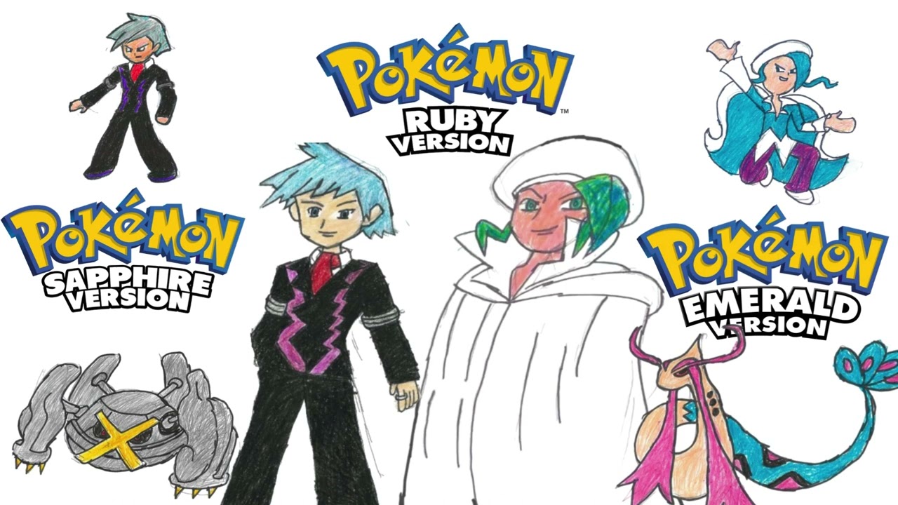 Pokémon Ruby Sapphire and Emerald - Champion Steven and Wallace battle theme Nightcore
