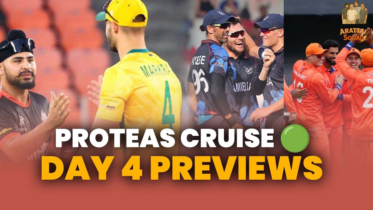 T20 World Cup Day 3 LIVE 🔥 SA vs CAN Review & Day 4 Previews