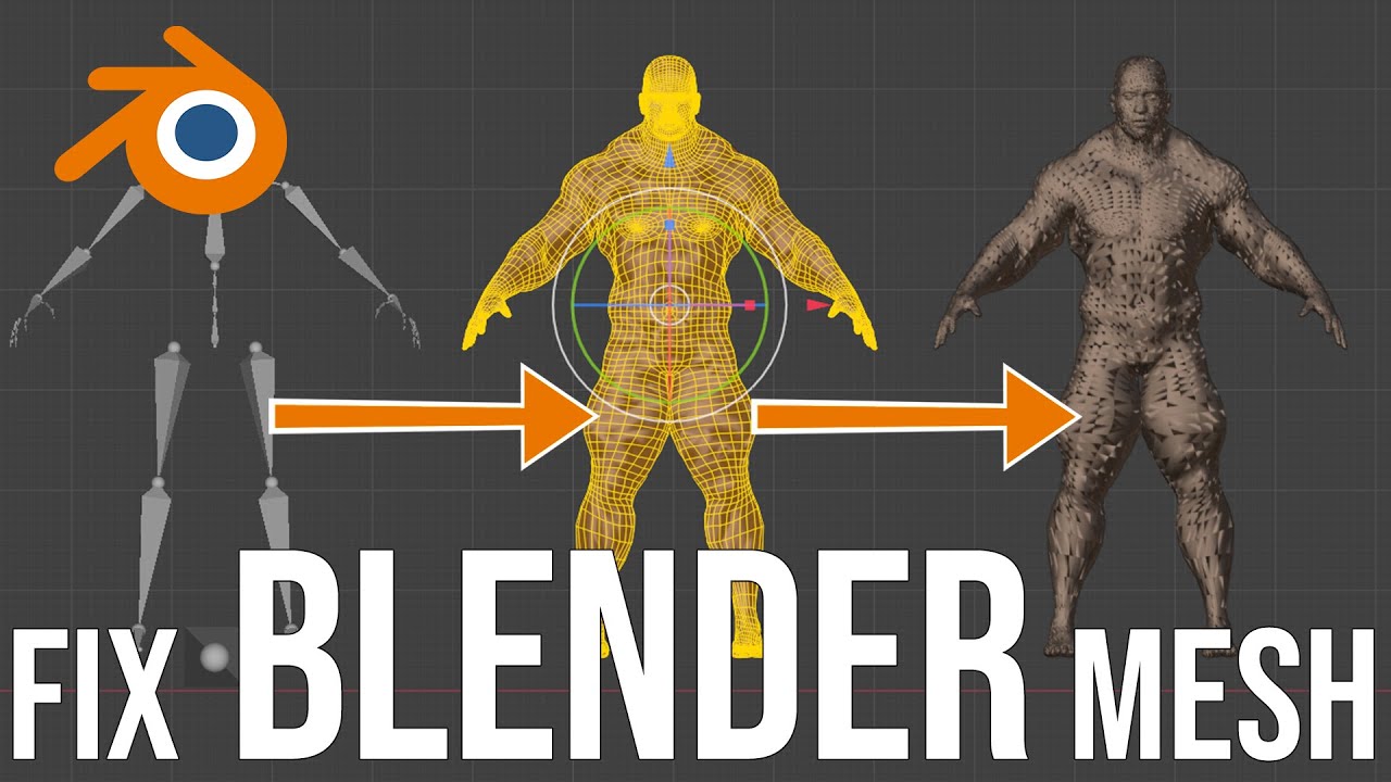 Fix Avatar Mesh and Fix Armature