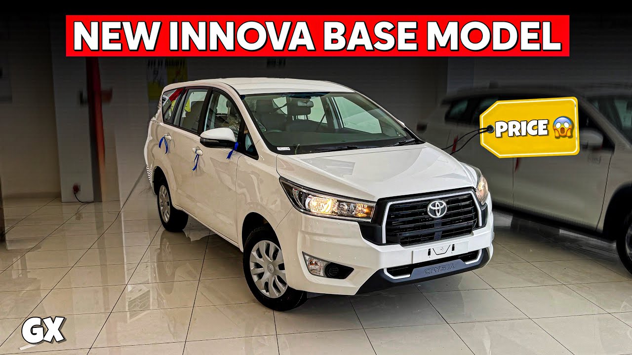 New Toyota Innova Crysta Gx Base Model Review | 2025 Innova Crysta Price 😳